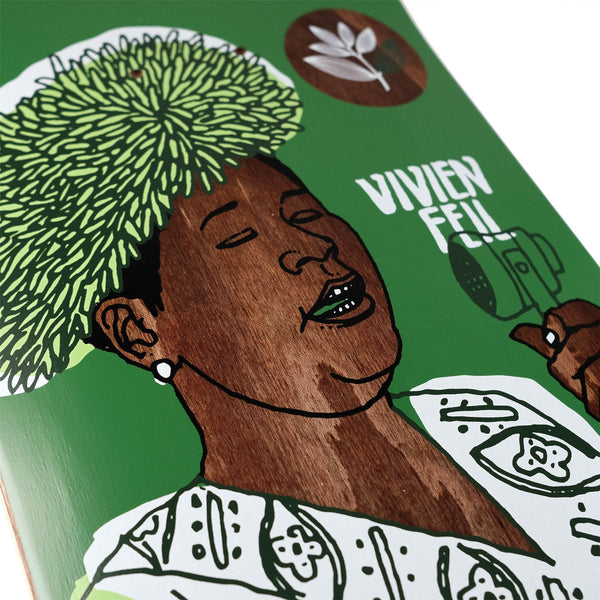 Magenta Vivien Feil Free Jazz Skateboard Deck - 8.0
