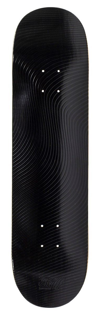 Enuff Classic Resin - Black Skateboard Deck - 8.0
