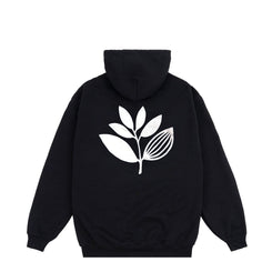 Magenta Classic Plant Hoodie Black
