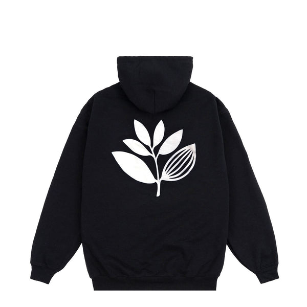 Magenta Classic Plant Hoodie Black
