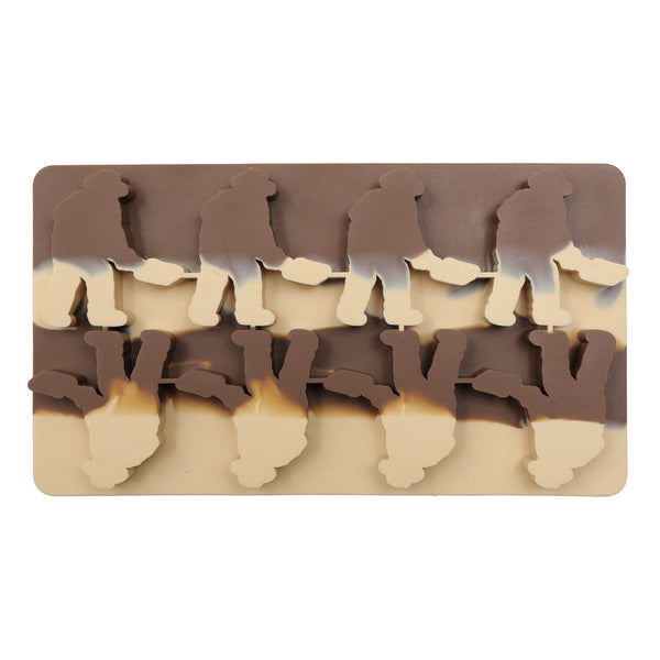 Pass~Port Digger Man Ice Tray (Brown Marble) Accessories - One Size