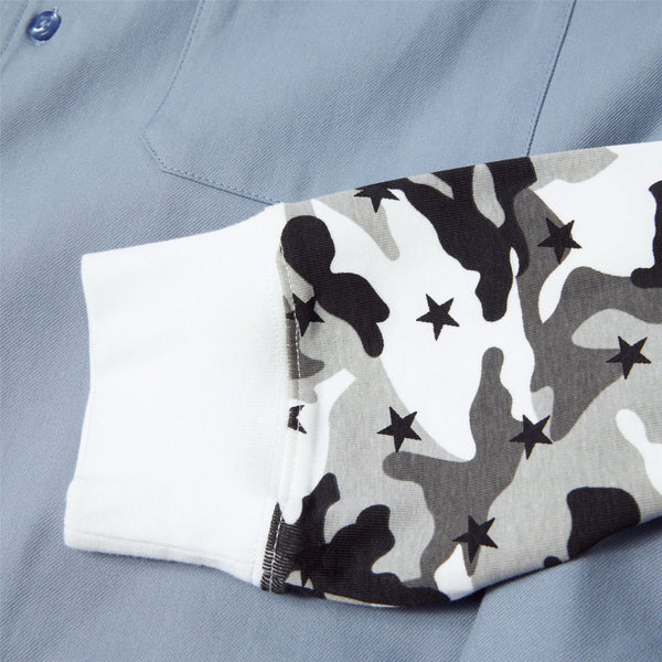 Shadows LS Work Shirt (Light Blue)