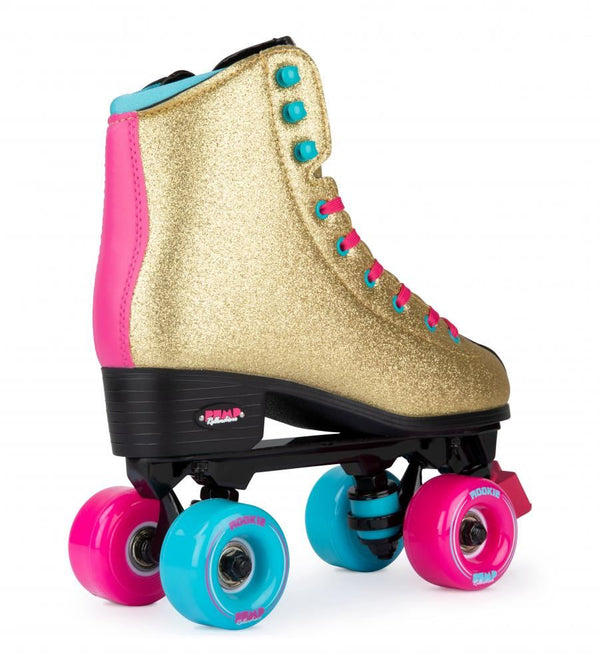 Rookie Quad Skate Rollerskates BUMP Rollerdisco V2 - Gold