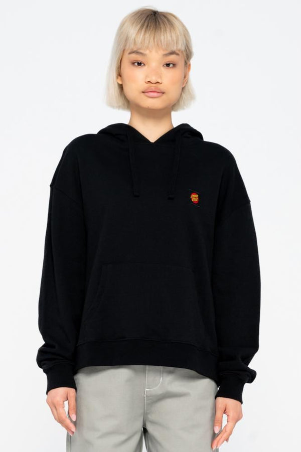 Santa Cruz All Gender Hood Classic Label - Black - Skatewarehouse.co.uk