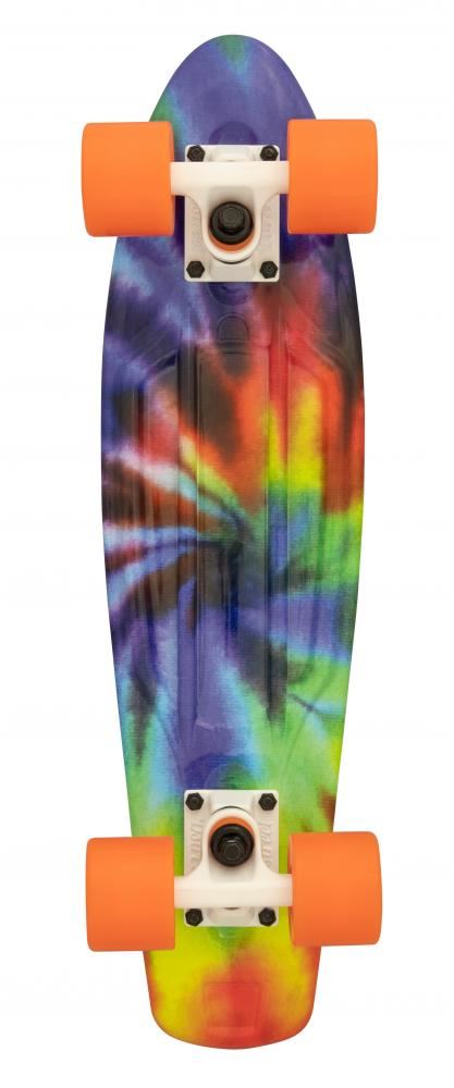 D Street Cruiser Tie-Dye Complete Cruiser Skateboard - 5.8