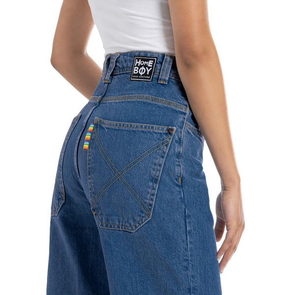 Homeboy Pant X-tra BAGGY Jeans - Washed Blue