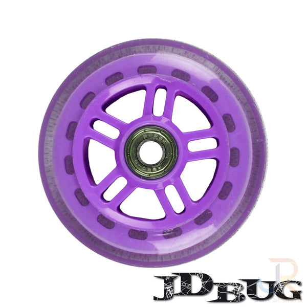 JD Original Street 100mm (2) w. Bearings - Purple Scooter Wheels