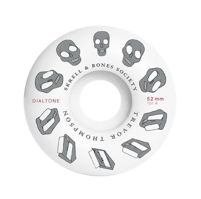Dial Tone Thompson Skrell And Bones Conical 101A - SALE Skateboard Wheels - 52mm