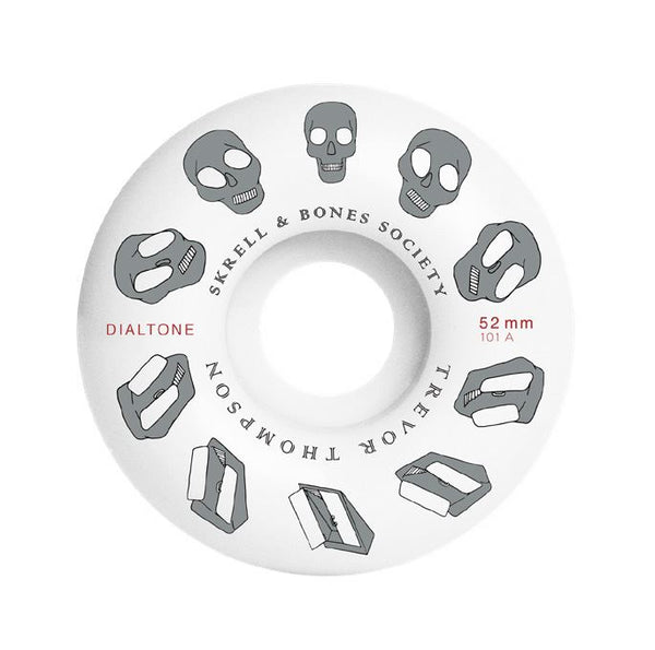 Dial Tone Thompson Skrell And Bones Conical 101A - SALE Skateboard Wheels - 52mm
