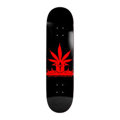 Jacuzzi Unlimited Weedstar EX7 Black / Red Skateboard Deck - 8.5"