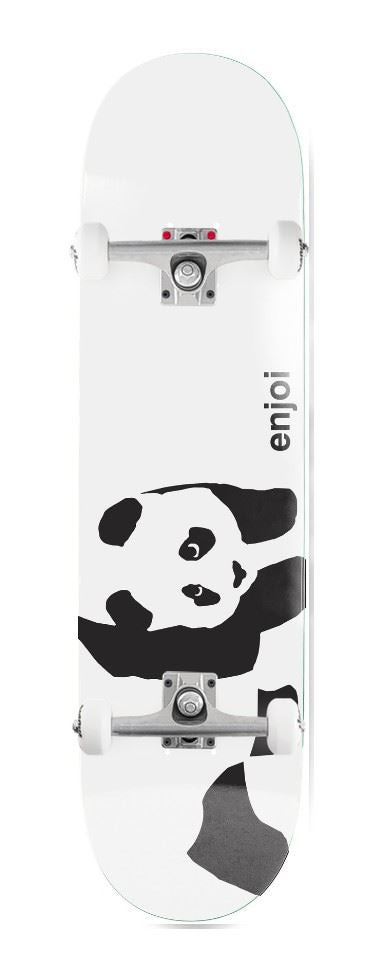 Enjoi Whitey Panda R7 White x Venom Custom Complete Skateboard - 8"