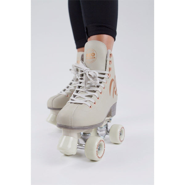 Rio Roller Rose Quad Skates - Rose Cream - Skatewarehouse.co.uk