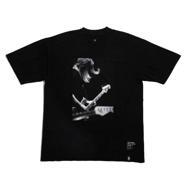 Girl Shot by Spike Kim Gordon Tee Black - Skatewarehouse.co.uk