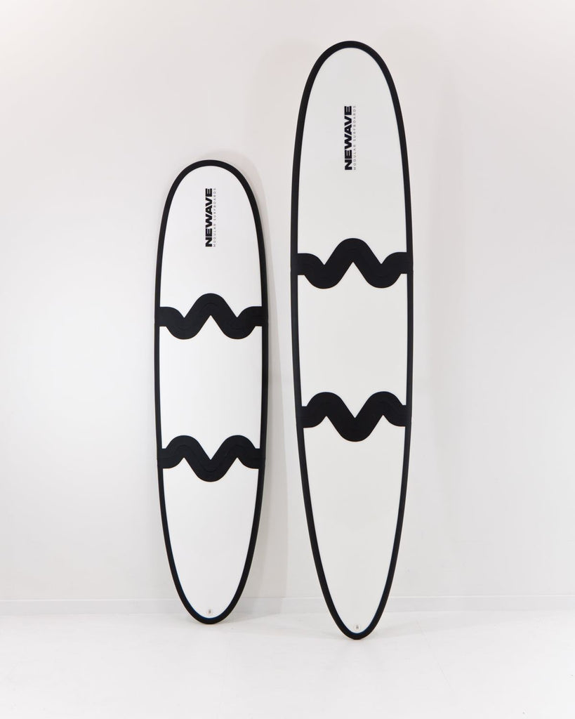 NewaveSurf Newave - 7'6" Mini-Mal + 9'0" Longboard + Free Boardbag