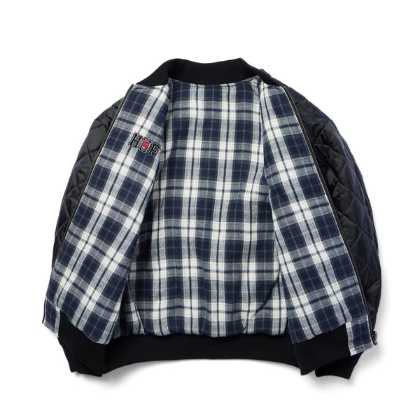 Spitfire Reversible Plaid Jacket (Navy / Black)