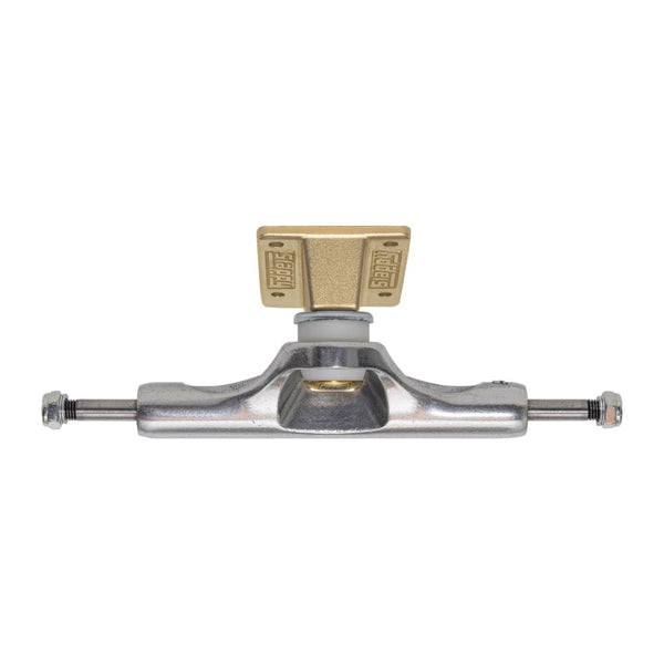 Slappy ST1 Inverted Hollow Lights / Ultra Low Kingpin Polished / Gold / Gold Skateboard Trucks - 8.25 (5.5