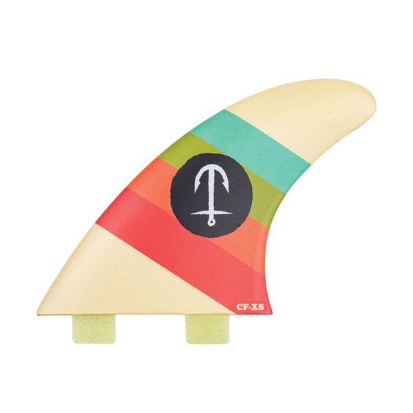 Captain Fin Co - CF Series Tri - XS / SM / MD / LG - Cream (FCS) - M