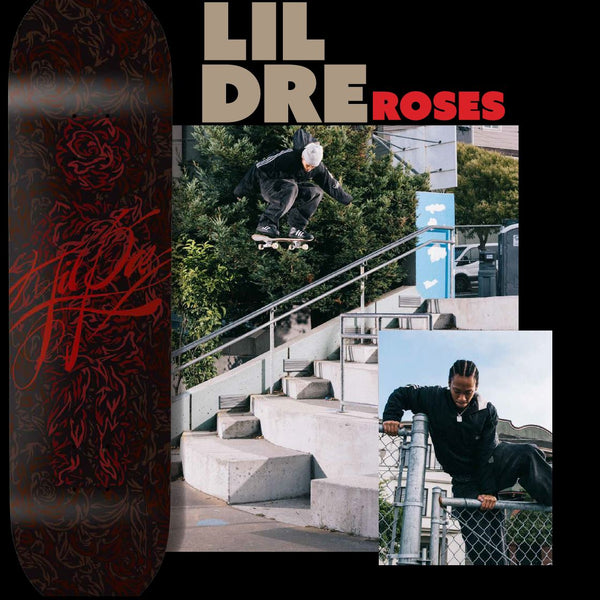 Girl Roses Lil Dre Skateboard Deck - 8.5