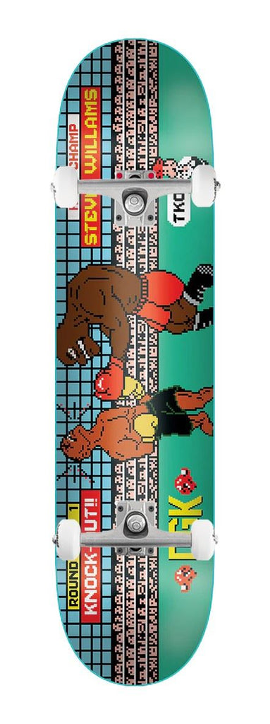 DGK Stevie Williams '8-Bit TKO' x Venom Custom Complete Skateboard - 8"