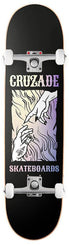 Cruzade Origin Holographic Cruzade x Venom Custom Complete Skateboard - 8.5" - Skatewarehouse.co.uk