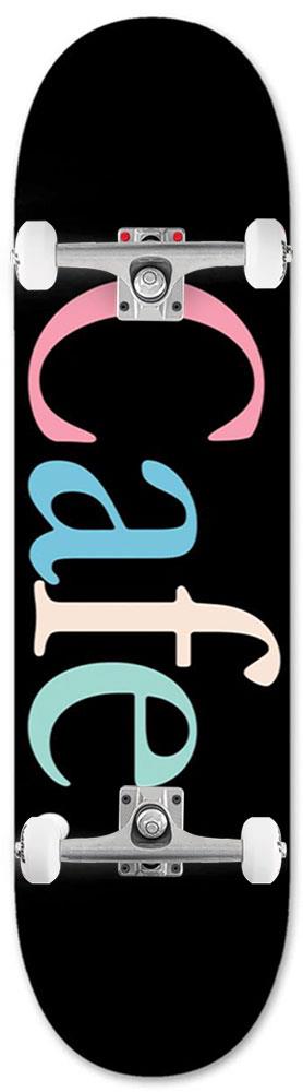 Skateboard Cafe Wayne (Black) x Venom Custom Complete Skateboard - 8.125