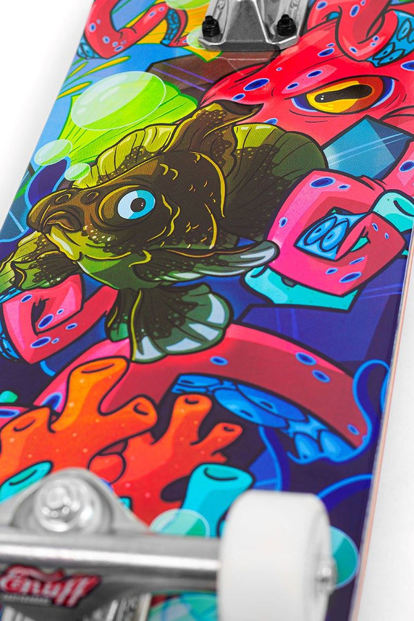 Enuff Lost At Sea SkateboardGoldfish Complete Skateboard - 8.0
