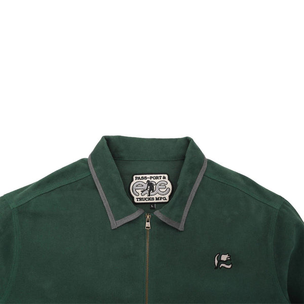Ace x Passport 'Movers Jacket' Green - Skatewarehouse.co.uk