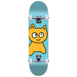 Meow Big Cat Blue Complete Skateboard - 8.0"