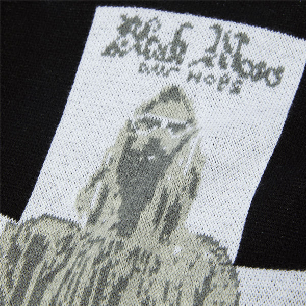 HUF Black Moses Knit Sweater (Black)
