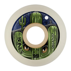 BONES X-Formula Decenzo Cat Eye Cacti V5 Sidecut 99A Skateboard Wheels - 52mm