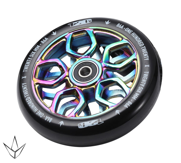 Blunt LAMBO 120MM - Oil Slick / Black Scooter Wheels