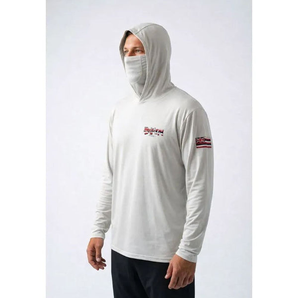 DaFin - Hooded Surf Shirt - White