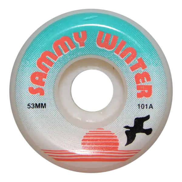 Wayward Funnel Pro - Sammy Winter (White / Red) Skateboard Wheels - 53mm