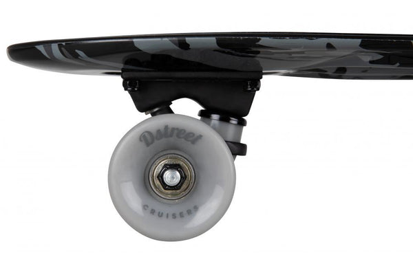 D Street Cruiser Black Camo Complete Cruiser Skateboard - 5.8