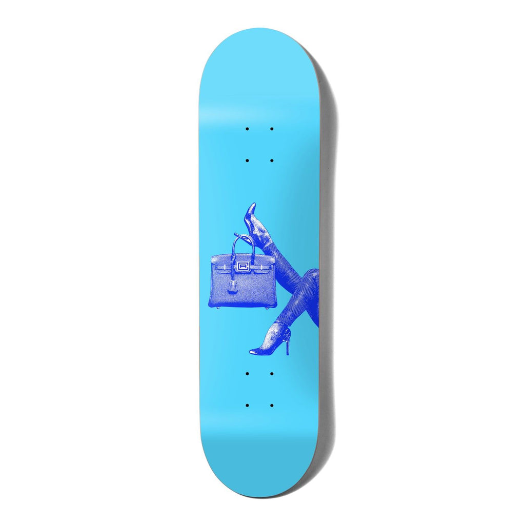 Chocolate Skateboard Purse Carl Aikins Skateboard Deck - 8.25"