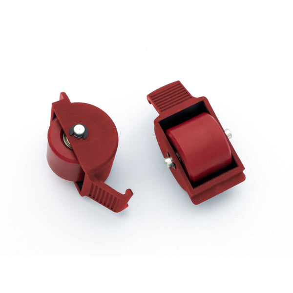 Breezy Rollers Wheels Set - Red / Red - Skatewarehouse.co.uk