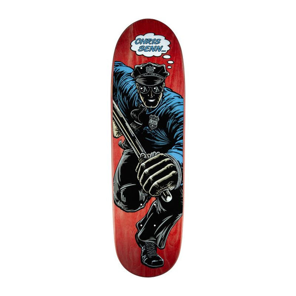 Powell-Peralta Chris Senn Cop Skateboard Deck - 9.125