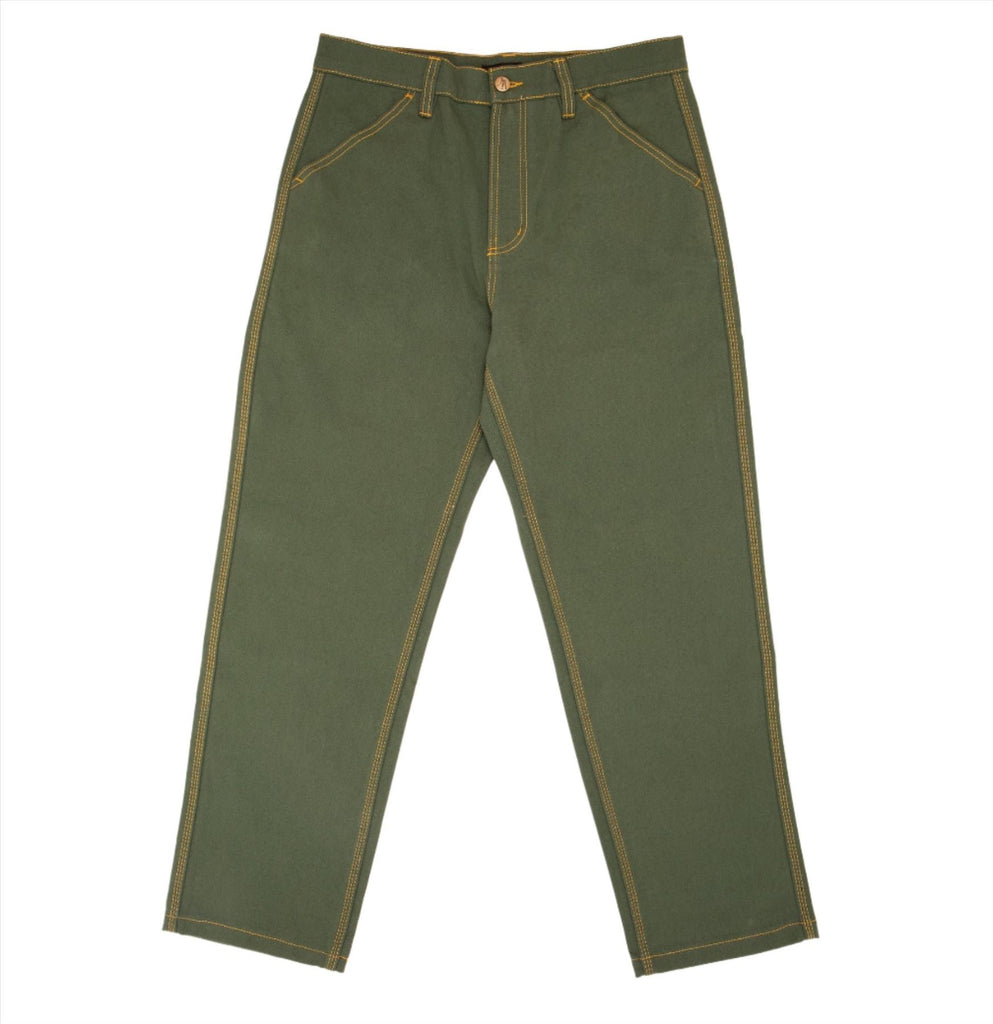 Diggers Club Pant (Olive / Gold Stitch)