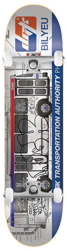 DGK Transportation Bilyeu x Venom Custom Complete Skateboard - 8.06