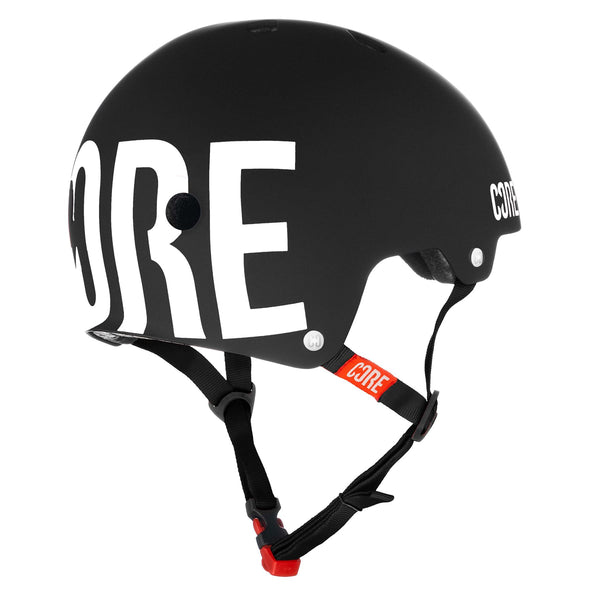CORE Street Helmet - Black / White - Skatewarehouse.co.uk