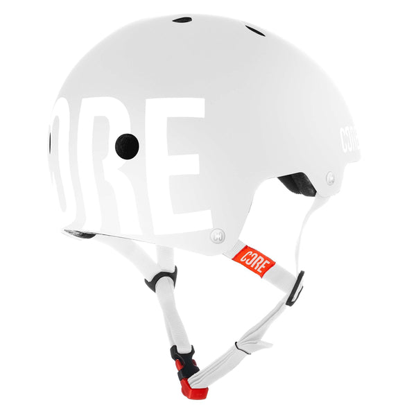 CORE Street Helmet - Stealth / White
