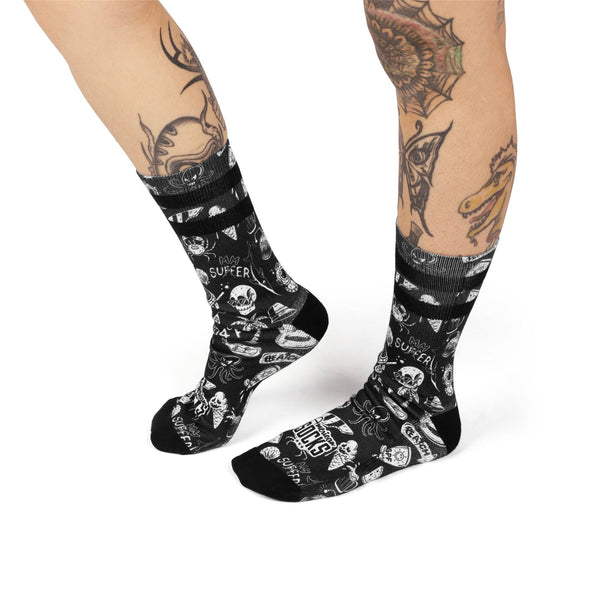 American Socks Hella Hot - Mid High Socks