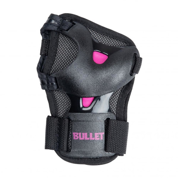 Bullet Triple Padset Blast V2 Junior - Black / Pink - Skatewarehouse.co.uk
