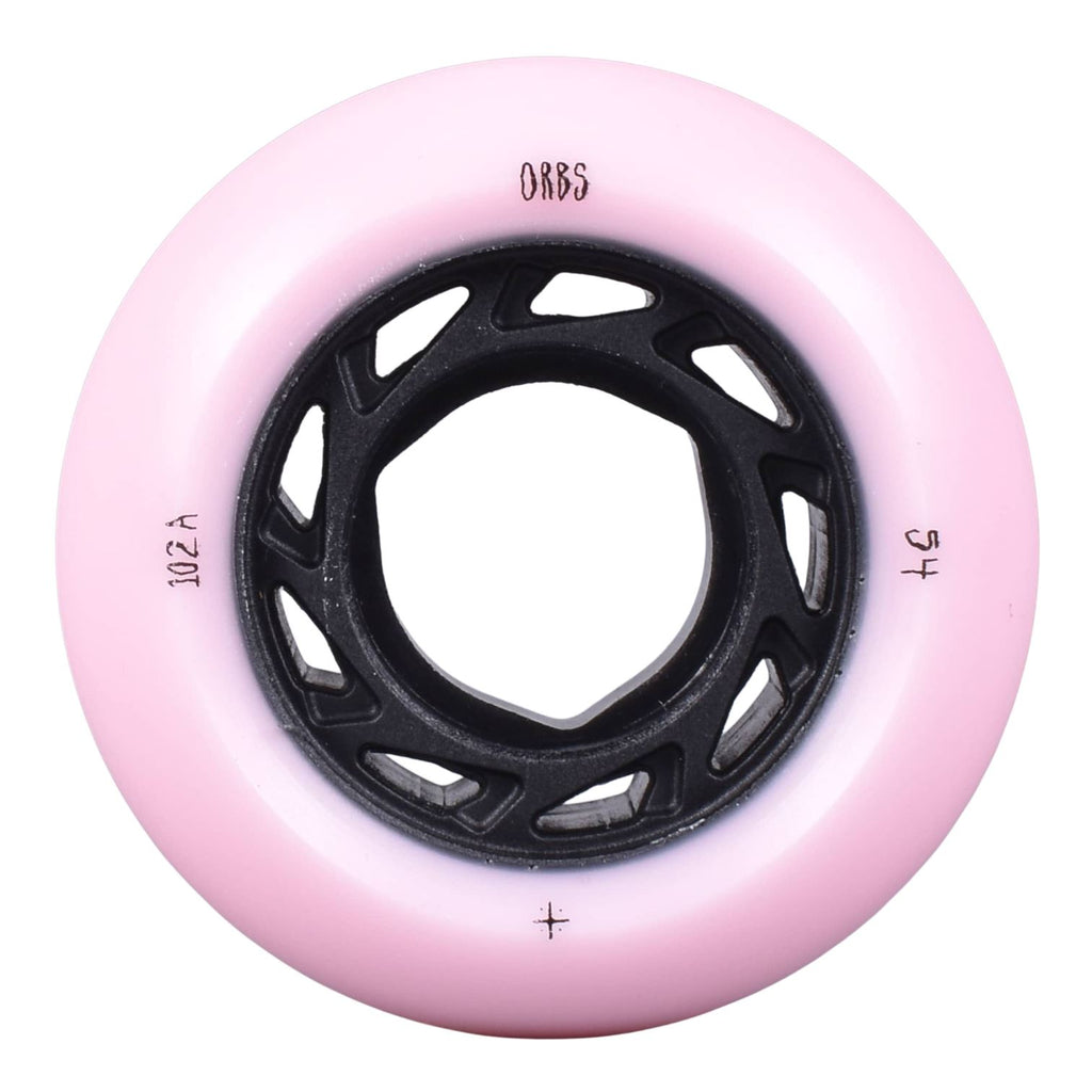Orbs Ghost Lites (Pink / Black) Skateboard Wheels - 54mm