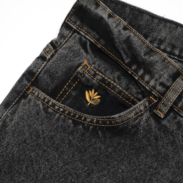 Magenta OG Denim 2 Tone Distressed Black Denim - Skatewarehouse.co.uk