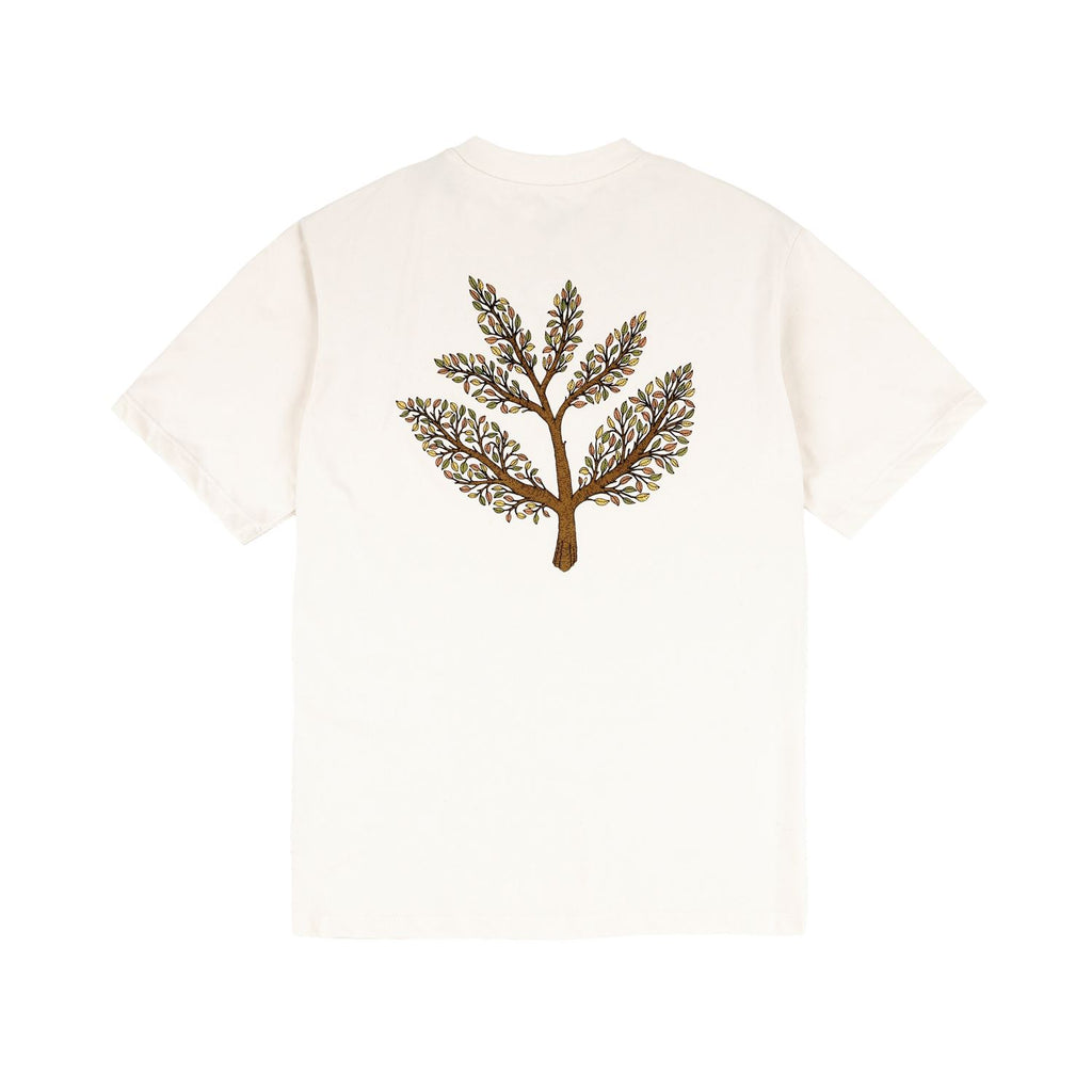 Magenta Tree Plant Tee Natural - Skatewarehouse.co.uk