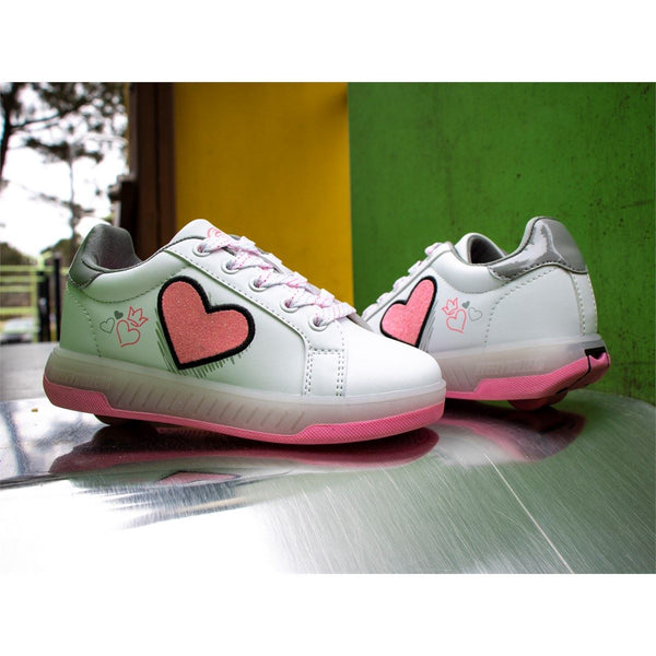 Breezy Rollers Light Heart - Pink - Skatewarehouse.co.uk