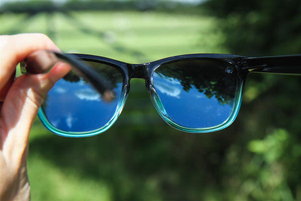 Luma Harlyn Recycled Sunglasses - Blue/Black - Skatewarehouse.co.uk