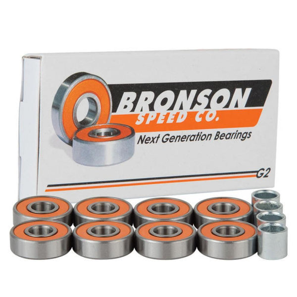 Bronson Speed Co. Bearings G2 (Pack of 8) - Skatewarehouse.co.uk
