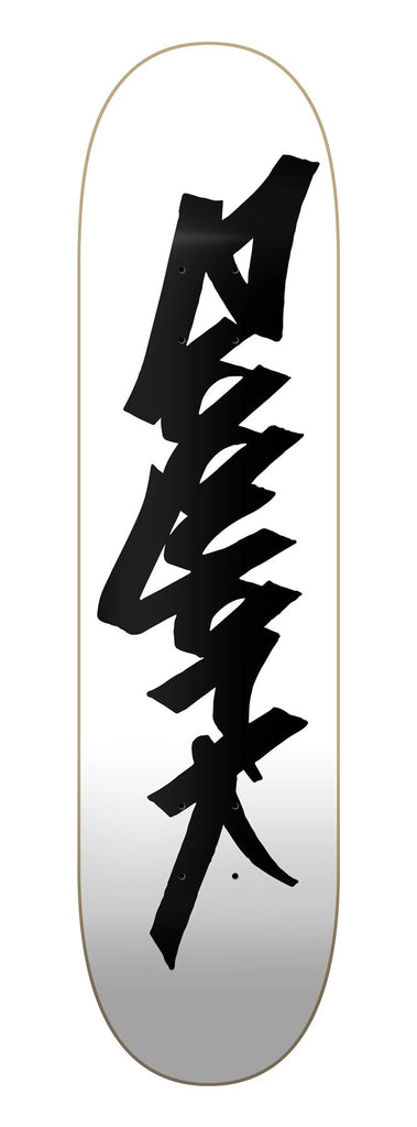 Zoo York 0G 95 Tag White / Black Skateboard Deck - 8.0"